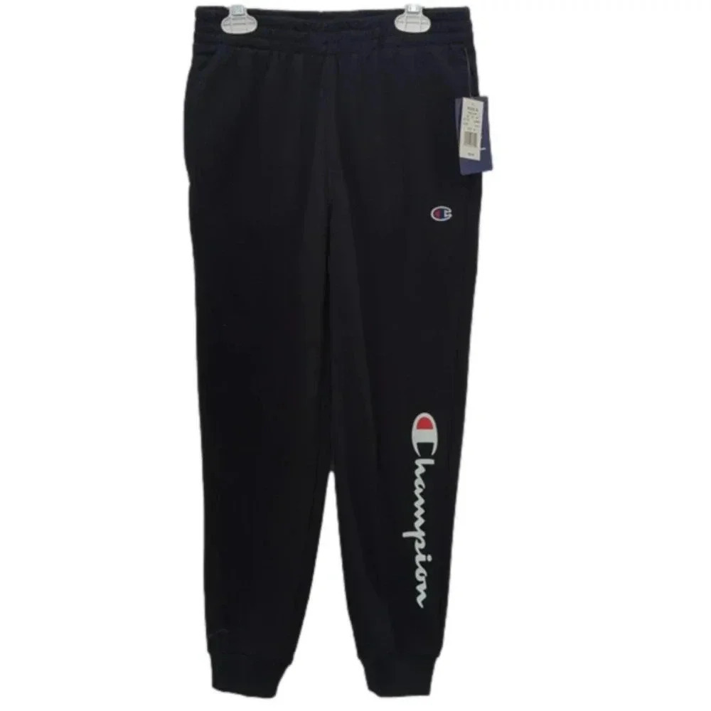 BOYS champion script fleece joggers